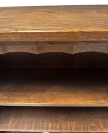 Art Deco Amsterdamse School Open Bookcase by Willem Penaat for Metz & Co., 1920s